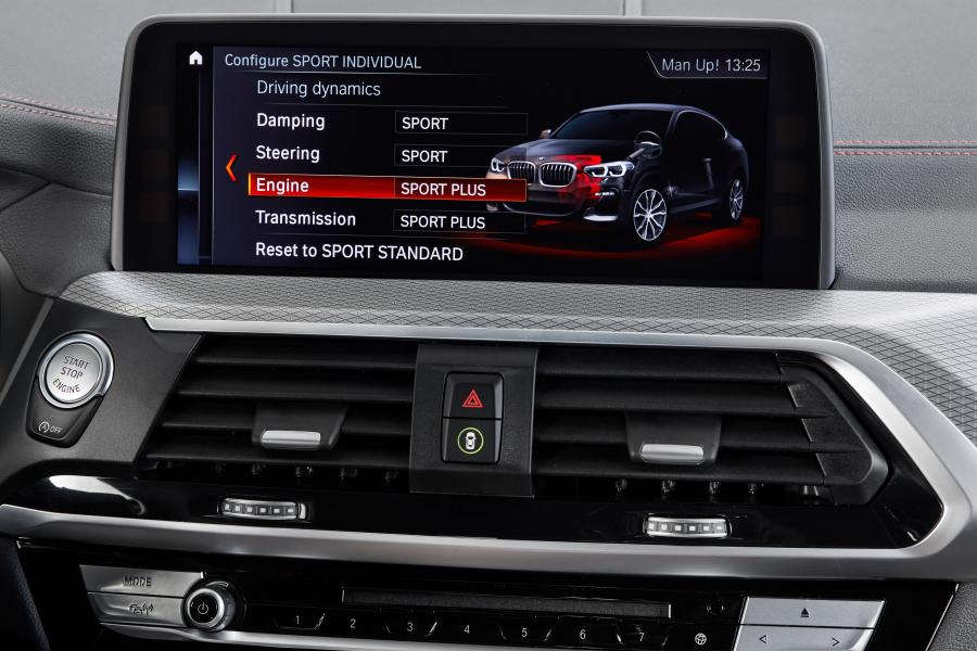 Детали интерьера BMW X4 M40d (G02) 2018 года  (WW) (фото 187 из 213)